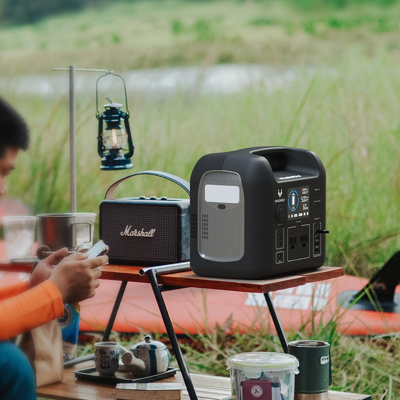 HEADWOLF Launches First-Generation D500 Power Station: The Ultimate Portable Power Supply You Can Count On